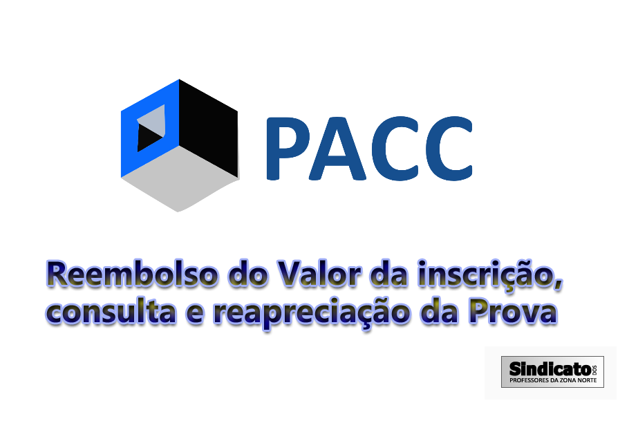 PACC Devolução do valor da inscrição