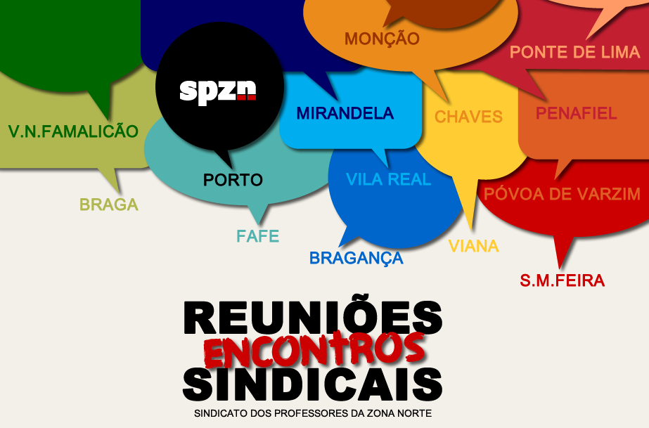 Reuniões/encontros sindicais SPZN