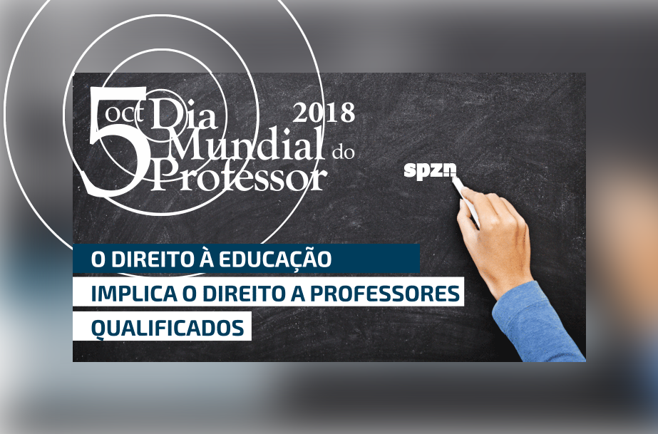 Dia Mundial do Professor e o direito a um professor qualificado 