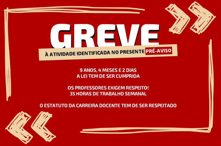 Pré-aviso de Greve