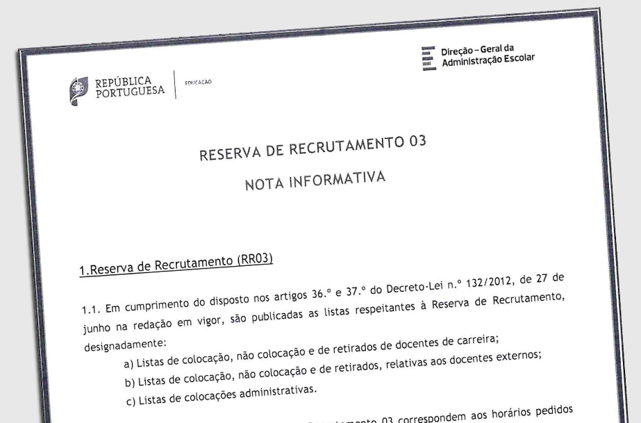 Reserva de recrutamento 3