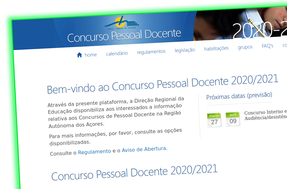 CONCURSO DOS AÇORES - 