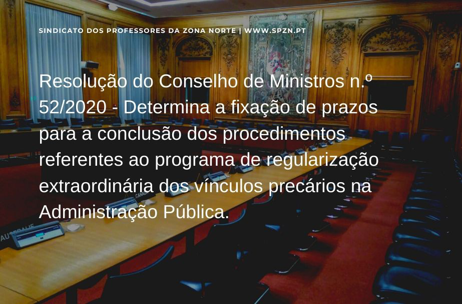  Programa de regularização extraordinária dos vínculos precários na A. P.