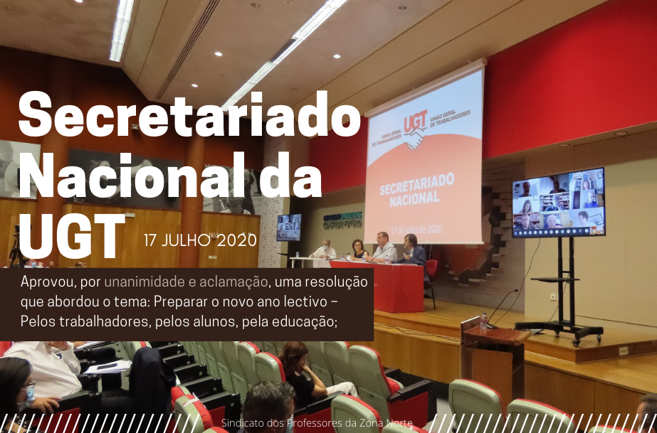 Resolução do Secretariado Nacional da UGT 