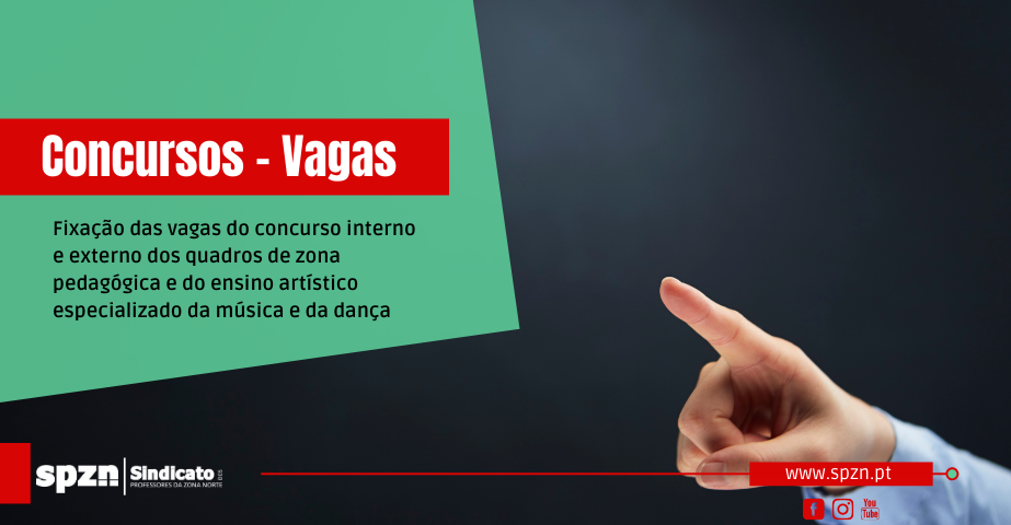 Vagas para o Concurso Interno e Externo