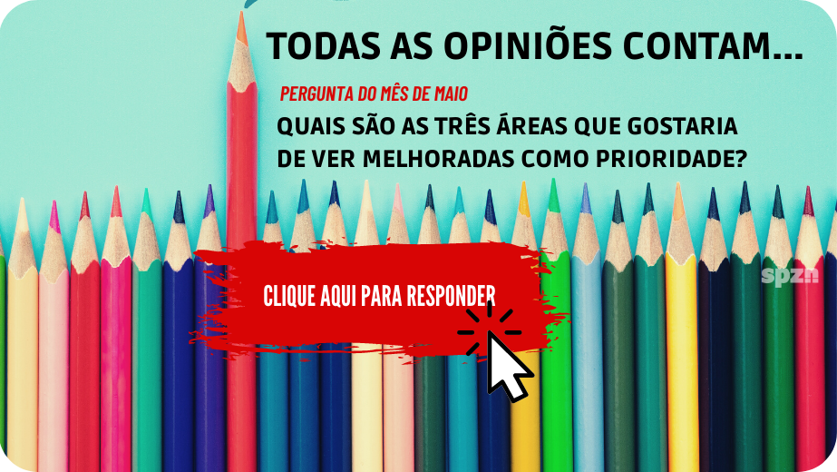 Todas as opiniões contam... dê a sua