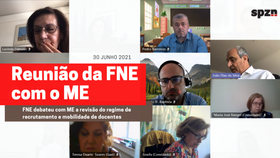 FNE debateu com ME a revisão do regime de recrutamento e mobilidade de docentes