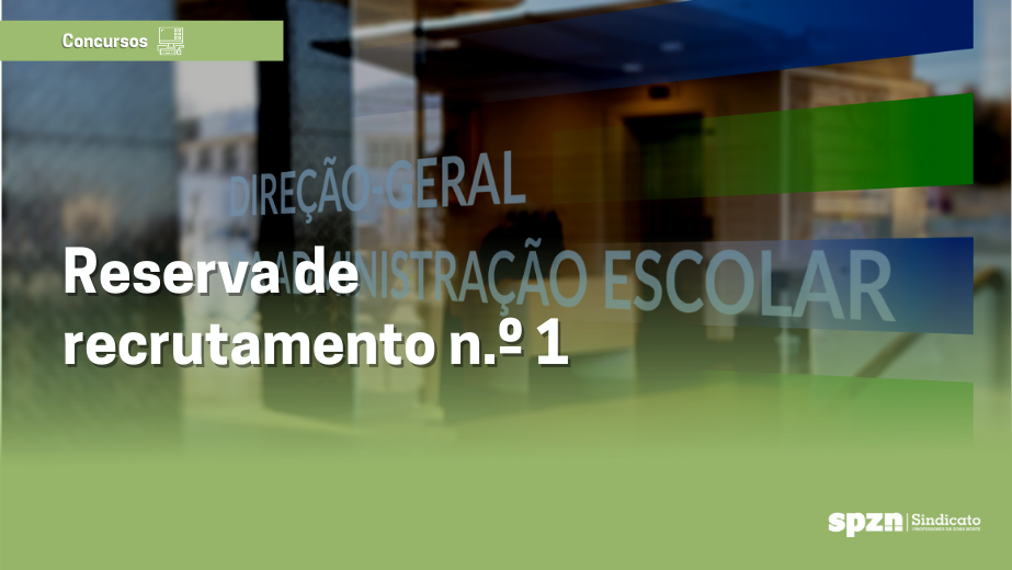 Reserva de recrutamento n.º 1