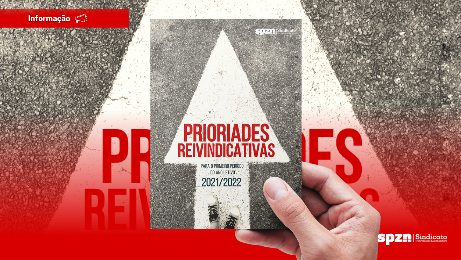 Prioridades reivindicativas para o 1º período do ano letivo 2021/2022