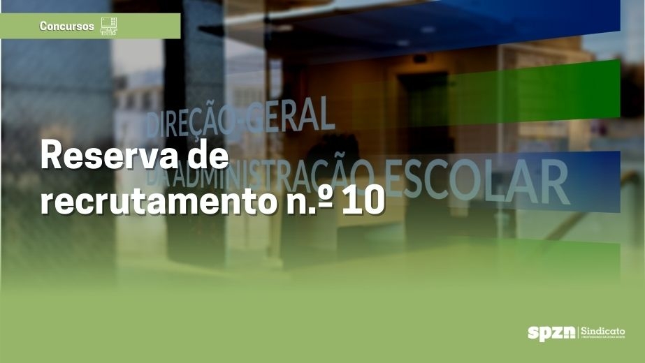 Reserva de recrutamento n.º 10