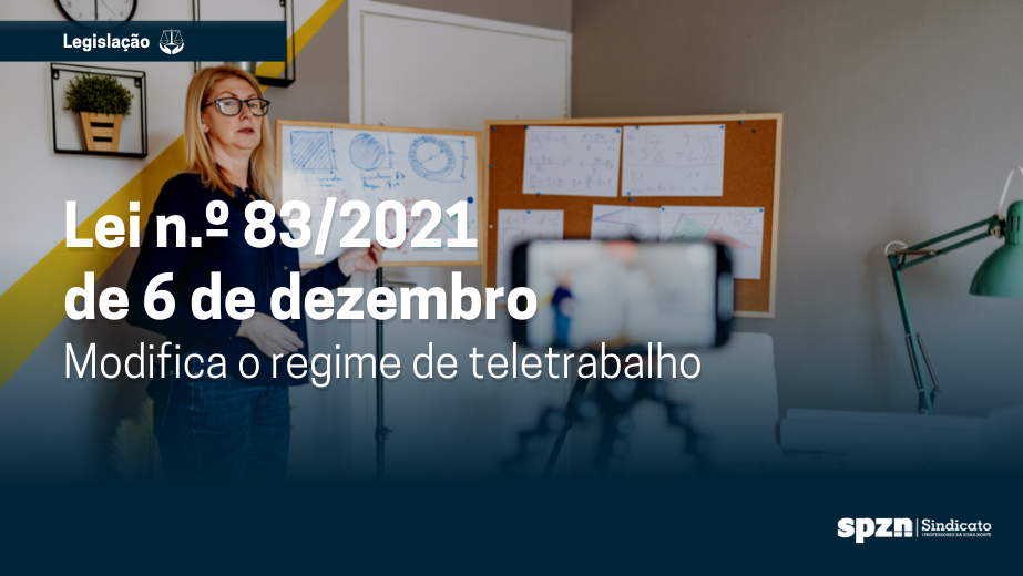 Lei 83/2021 - Teletrabalho