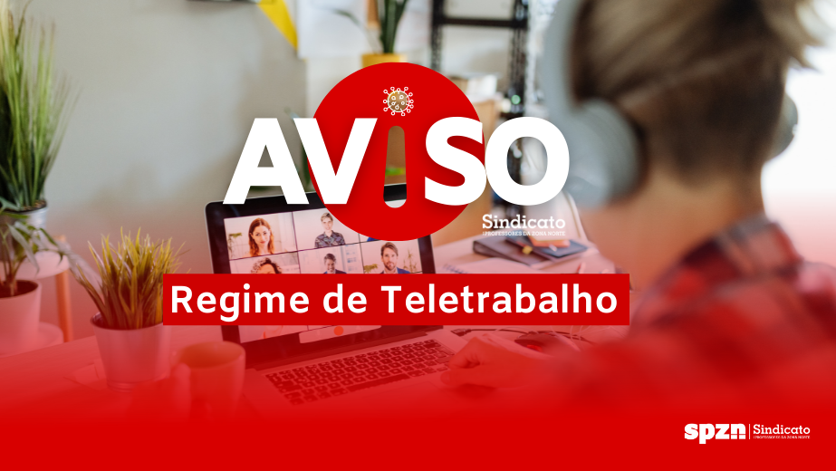 Aviso – Regime de Teletrabalho 