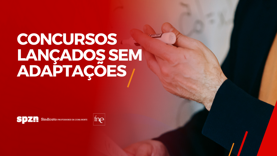 Concursos lançados sem adaptações