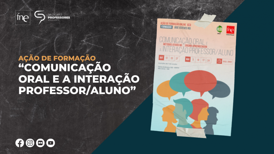 Ação de Formação “Comunicação oral e métodos ativos no ensino-aprendizagem: a interação professor/aluno”