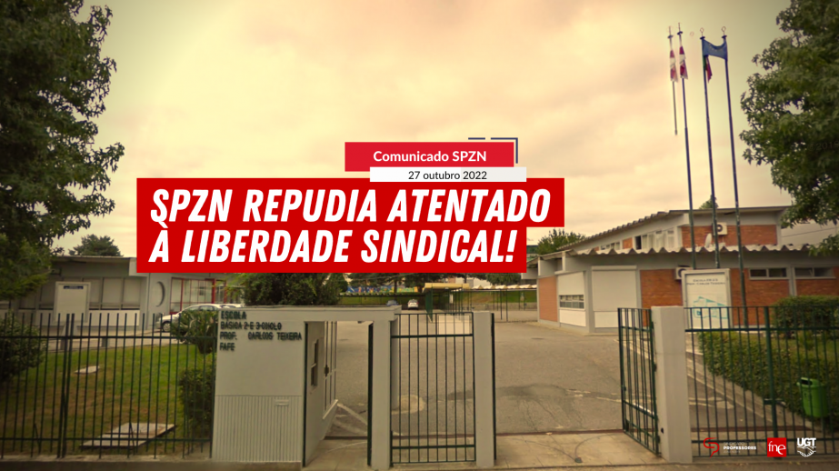 SPZN repudia atentado à liberdade sindical