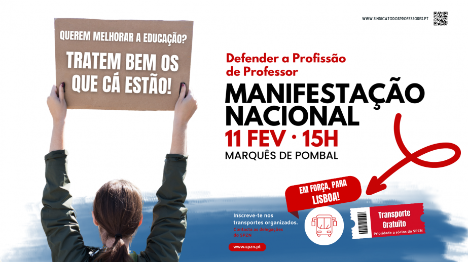 Manifestação Nacional - 11 fevereiro 2023