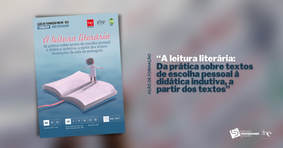 Inscrições abertas para a Ação de Formação sobre Leitura Literária