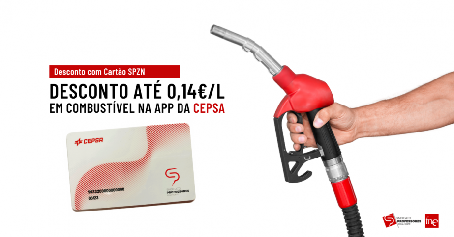 Desconto até 14cênt./L na app da CEPSA com cartão SPZN