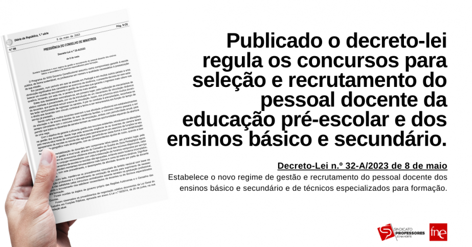 Decreto-Lei n.º 32-A/2023 de 8 de maio