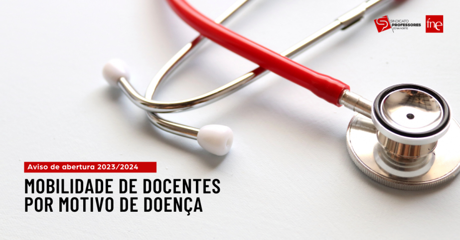 Mobilidade de docentes por motivo de doença - 2023/2024