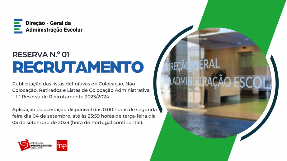 Reserva de recrutamento n.º 01