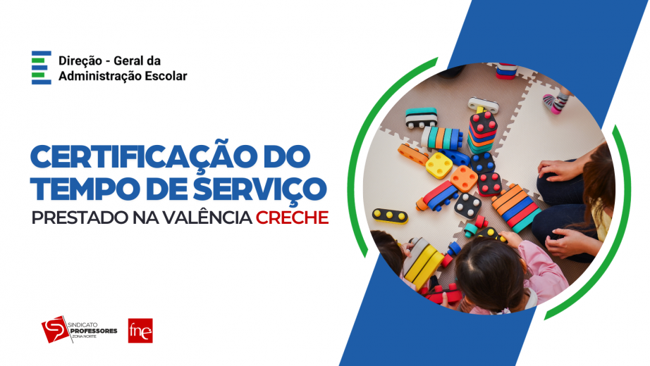 Certificação do Tempo de serviço - Creche