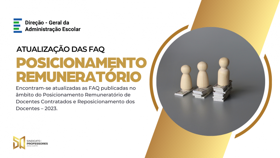 Atualização das FAQ: Posicionamento Remuneratório