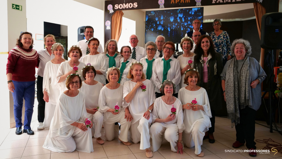 Grupo de Dança das Aposentadas SPZN em Festa da Família da APAM