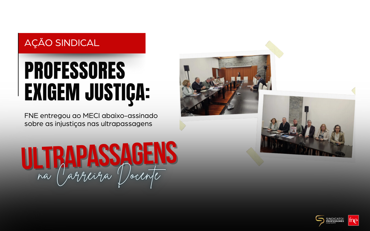 FNE entregou ao MECI abaixo-assinado sobre injustiças nas ultrapassagens