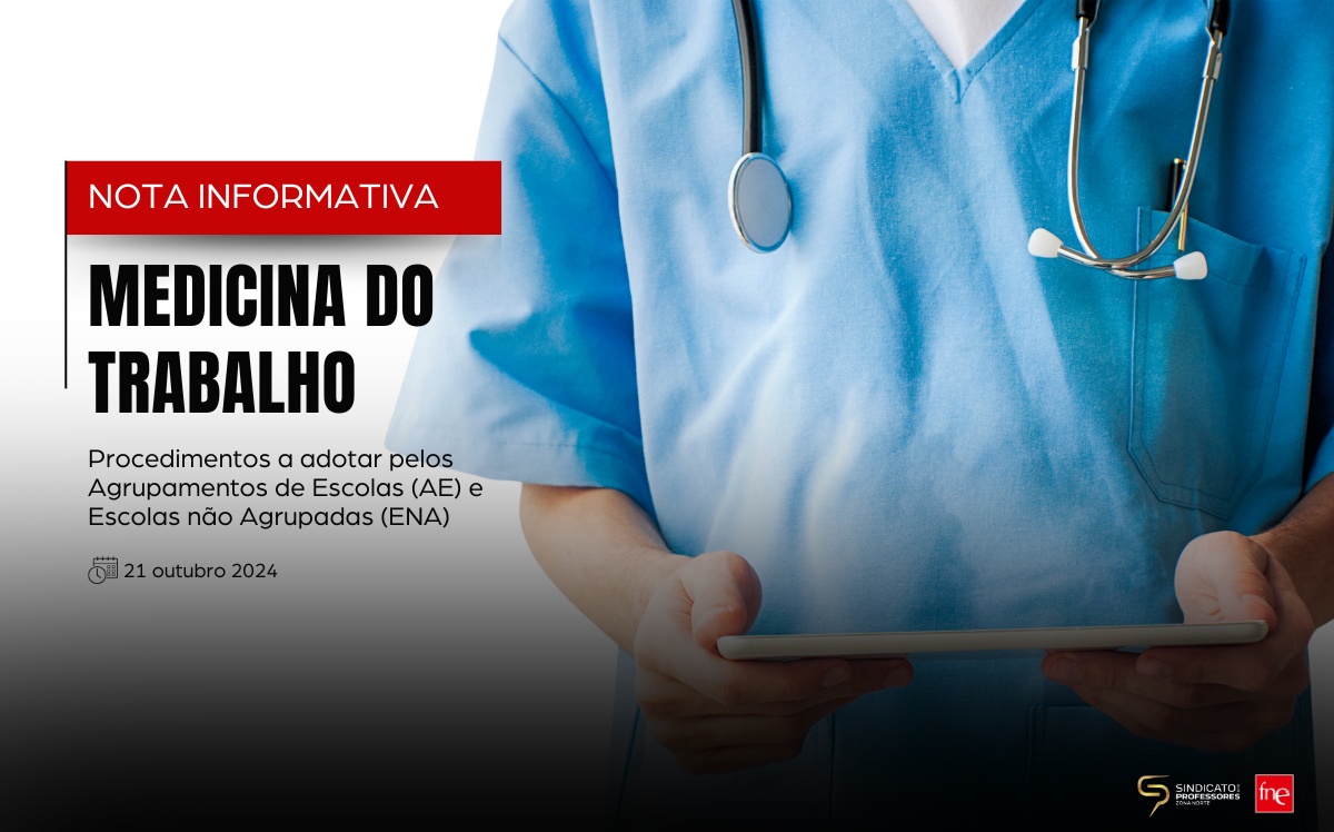 Medicina do Trabalho - Um passo em direção à valorização dos profissionais da Educação.