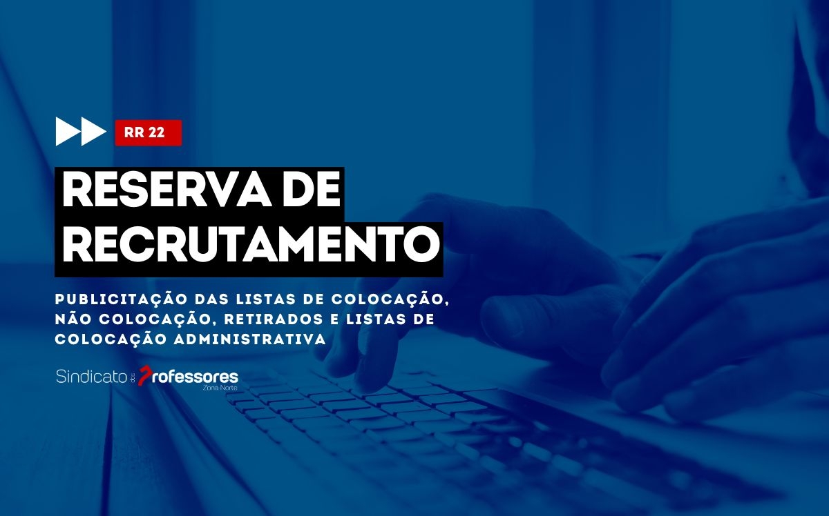 Reserva de Recrutamento 22 2025/2026