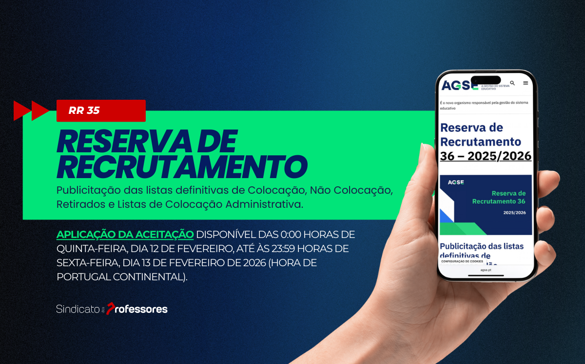 Reserva de Recrutamento 36 – 2025/2026