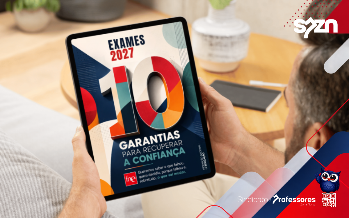FNE apresenta 10 garantias para recuperar a confiança nos Exames Nacionais de 2027