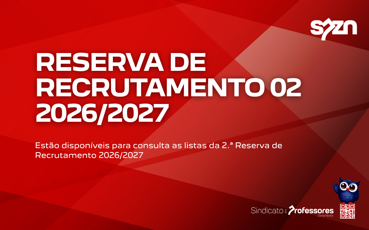 Reserva de Recrutamento 2 – 2026/2027