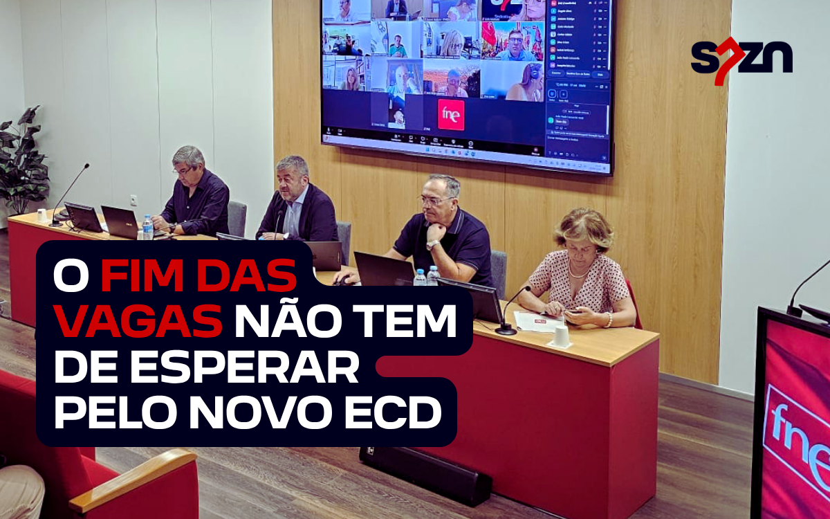 RESOLUÇÃO FNE - O fim das vagas não tem de esperar pelo novo ECD